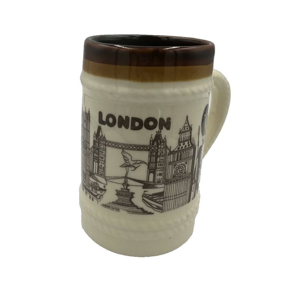 Mug/ Stein with London Skyline theme ceramic‎